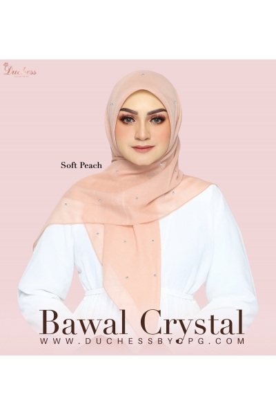 BAWAL CRYSTAL - SOFT PEACH